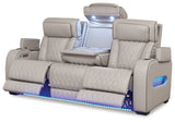 Boyington Gray Sofa, Loveseat and Recliner