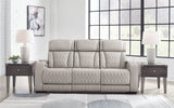 Boyington Gray Sofa, Loveseat and Recliner