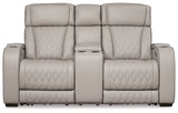 Boyington Gray Sofa, Loveseat and Recliner