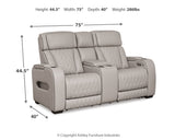 Boyington Gray Sofa, Loveseat and Recliner