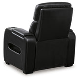 Boyington Recliner footrest extended