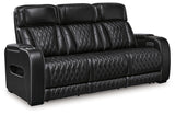 Boyington Sofa close-up of diamond-stitched upholstery