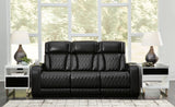 Boyington Black Power Reclining Sofa, Loveseat, and Recliner set