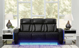 Boyington Black Power Reclining Sofa, Loveseat, and Recliner set