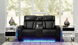 Boyington Black Power Reclining Sofa, Loveseat, and Recliner set