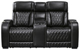 Boyington Loveseat angled rear view