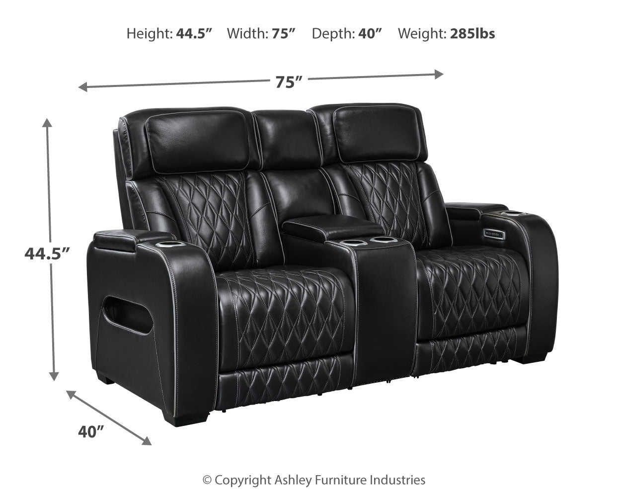 Boyington Recliner power connection