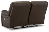 Leesworth loveseat rear view