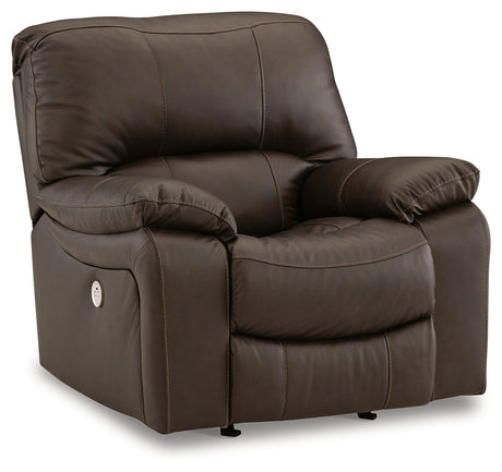 Leesworth recliner head-on with recline