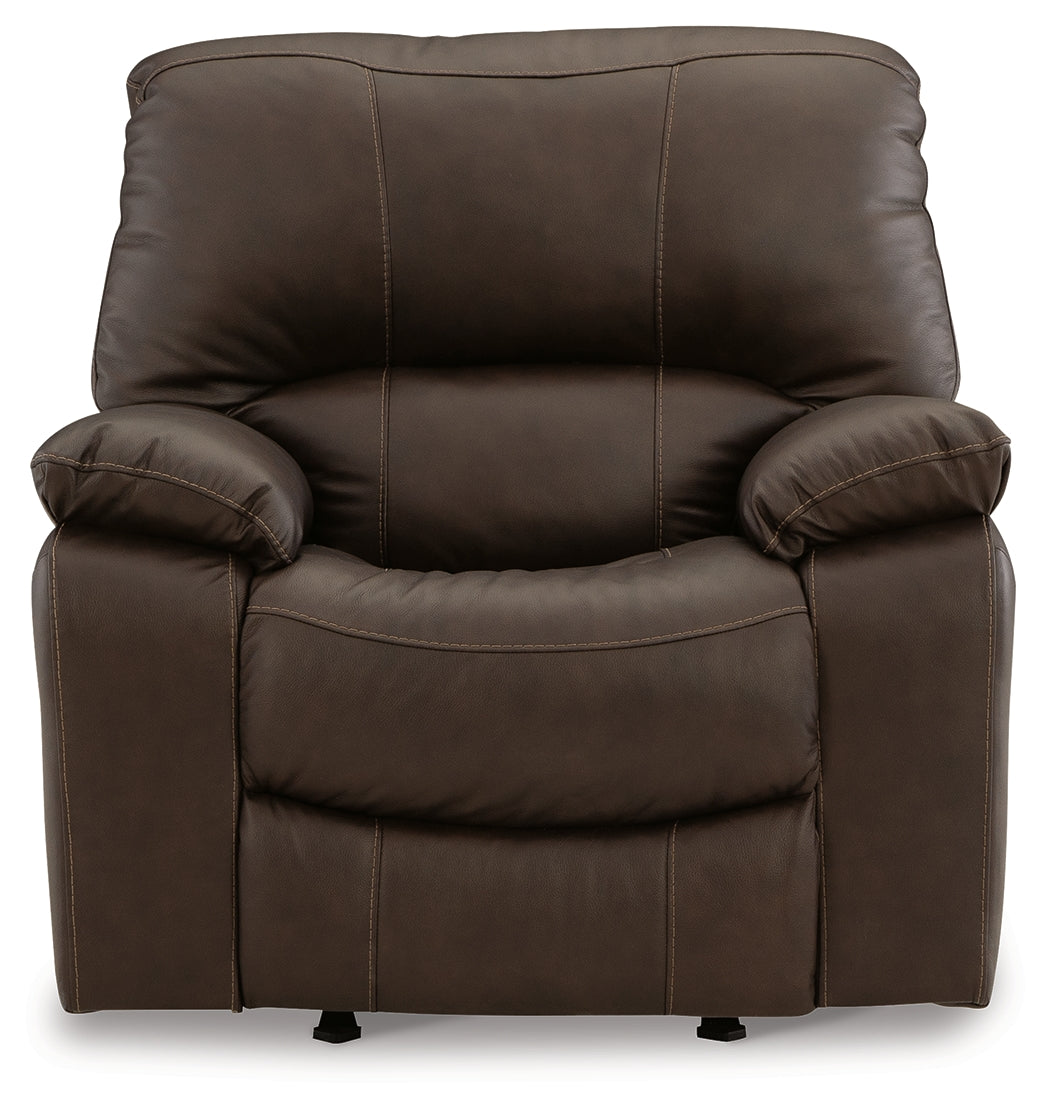 Leesworth loveseat reclining angle