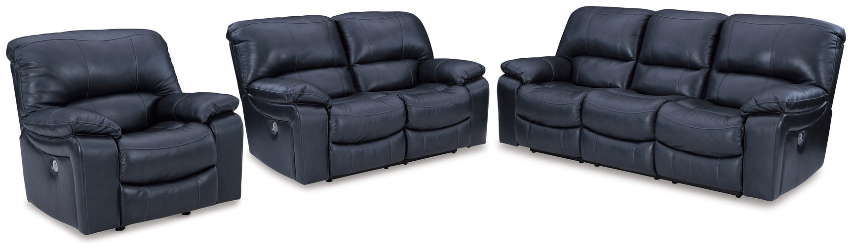 Leesworth Ocean loveseat side angle