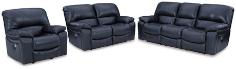 Leesworth Ocean loveseat side angle