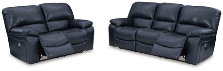 Leesworth Ocean sofa reclined position