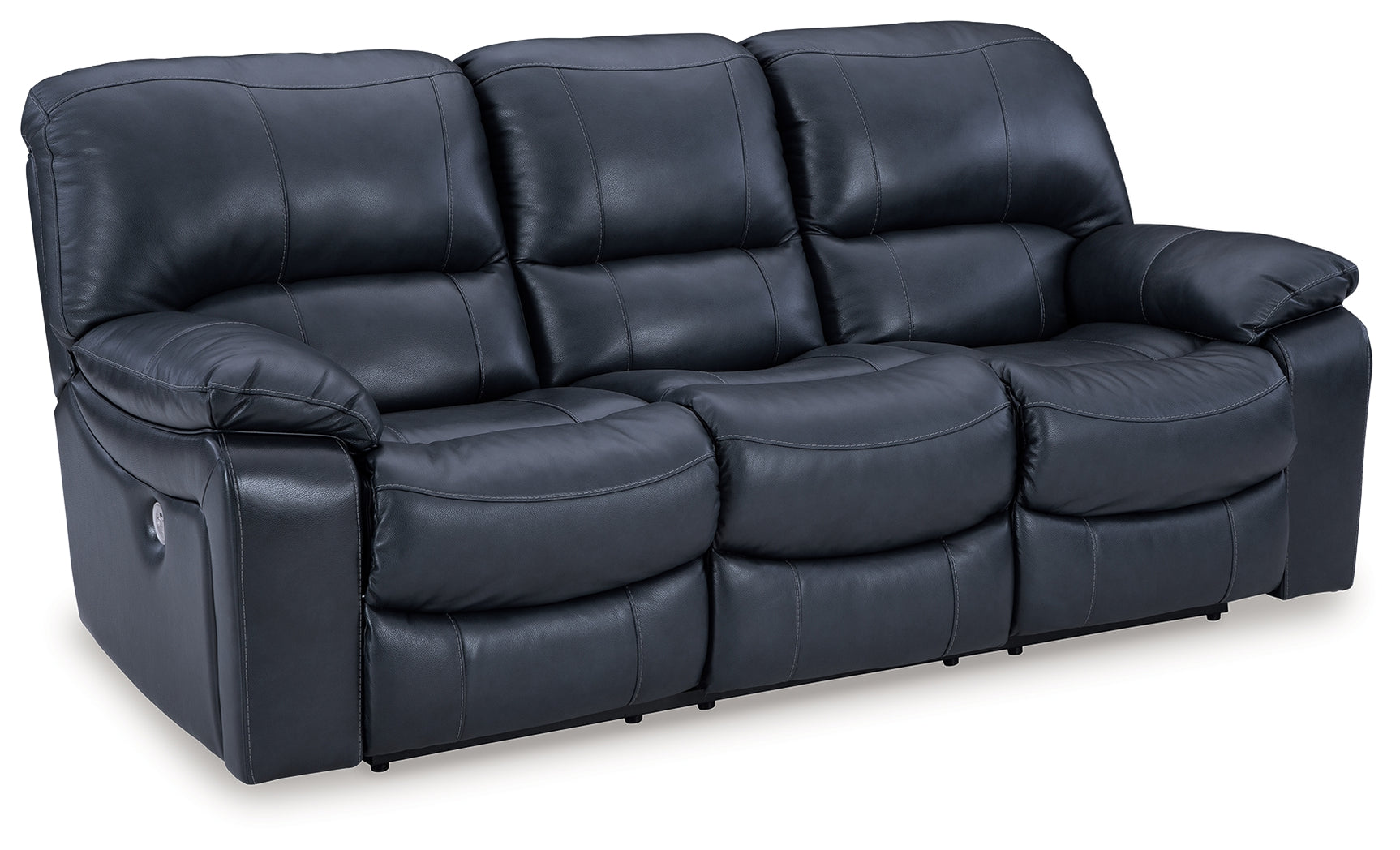 Leesworth Ocean reclining sofa, loveseat, and recliner set