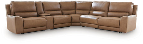 DeepWakes sectional showing storage console open
