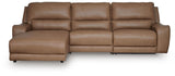 DeepWakes sectional side view showing reclining chaise