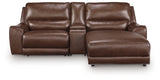 Right-arm facing reclining section
