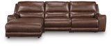 DeepWakes reclining sectional angled side