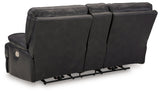 Mountainous Eclipse loveseat back view
