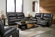 Mountainous Eclipse loveseat with power recline