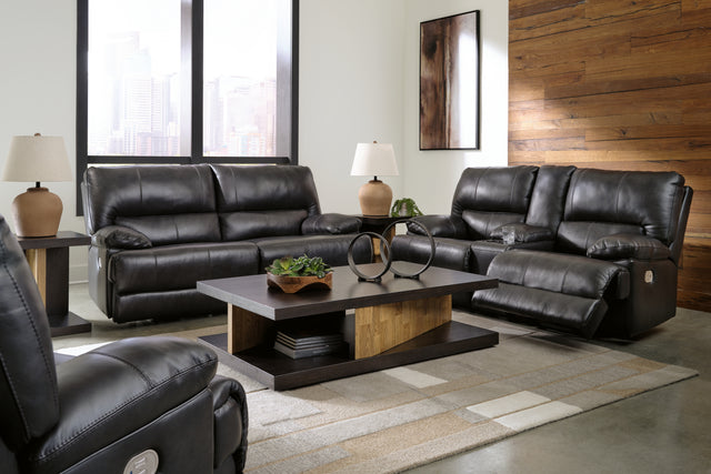 Mountainous Eclipse loveseat with power recline