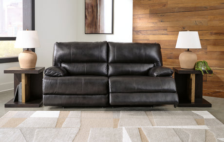 Mountainous Eclipse Sofa fully reclined position