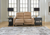 Mosswell loveseat in a living room setting