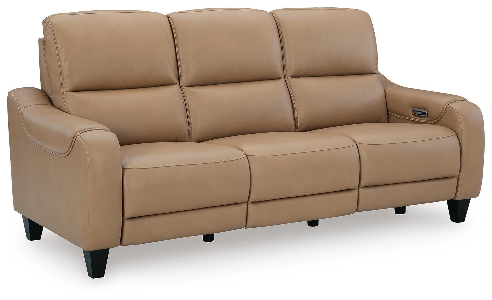 Mosswell sofa side view reclined