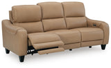 Mosswell sofa adjustable headrest close-up