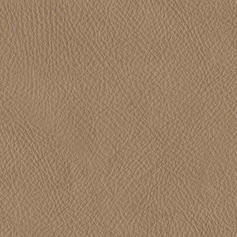 Close-up of Mosswell Toffee Leather upholstery texture