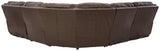 Dunleith sectional rear view showing zero wall design