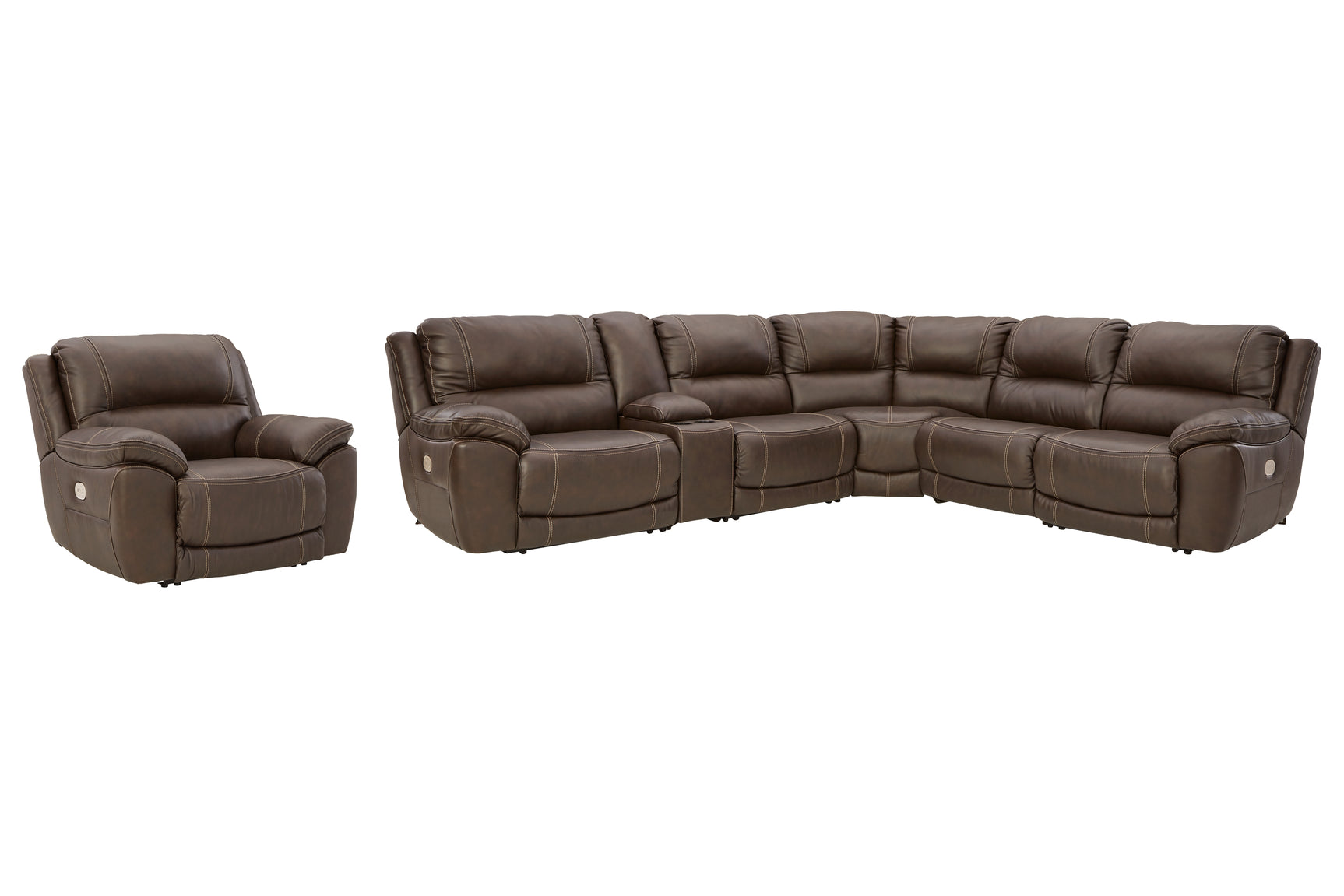 Dunleith sectional corner angle