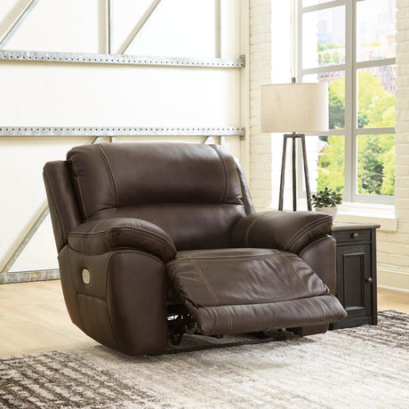 Side view with recliner open