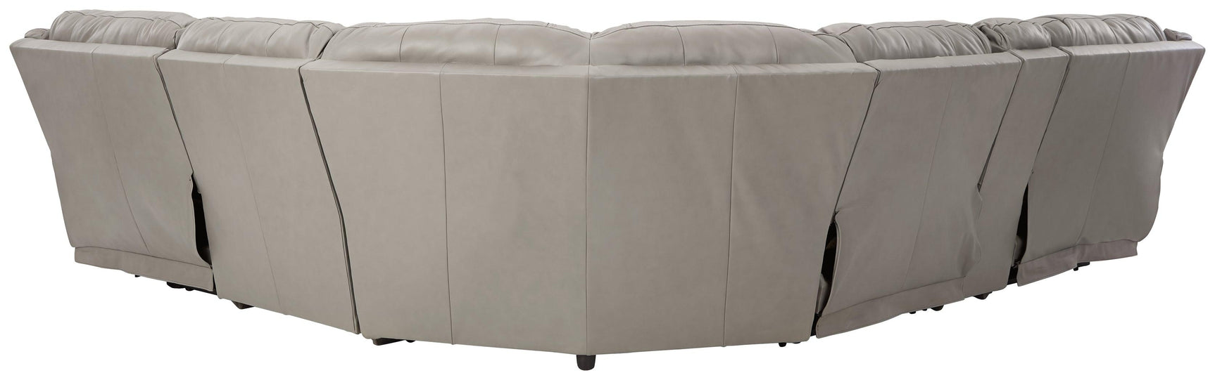 Left-arm facing zero wall power recliner