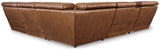Temmpton sectional side view showcasing reclining seat