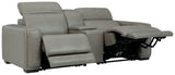 Correze sectional open recliner angle