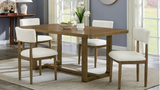 Main view of Andy Brown Dining Room Set dining table and chairs
