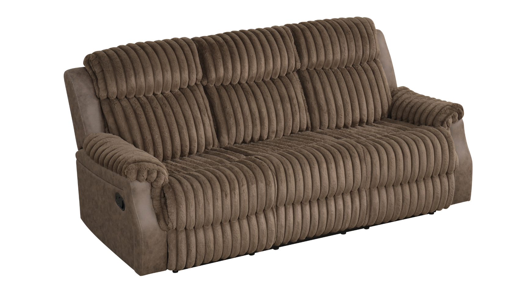 Brown upholstery close-up texture
