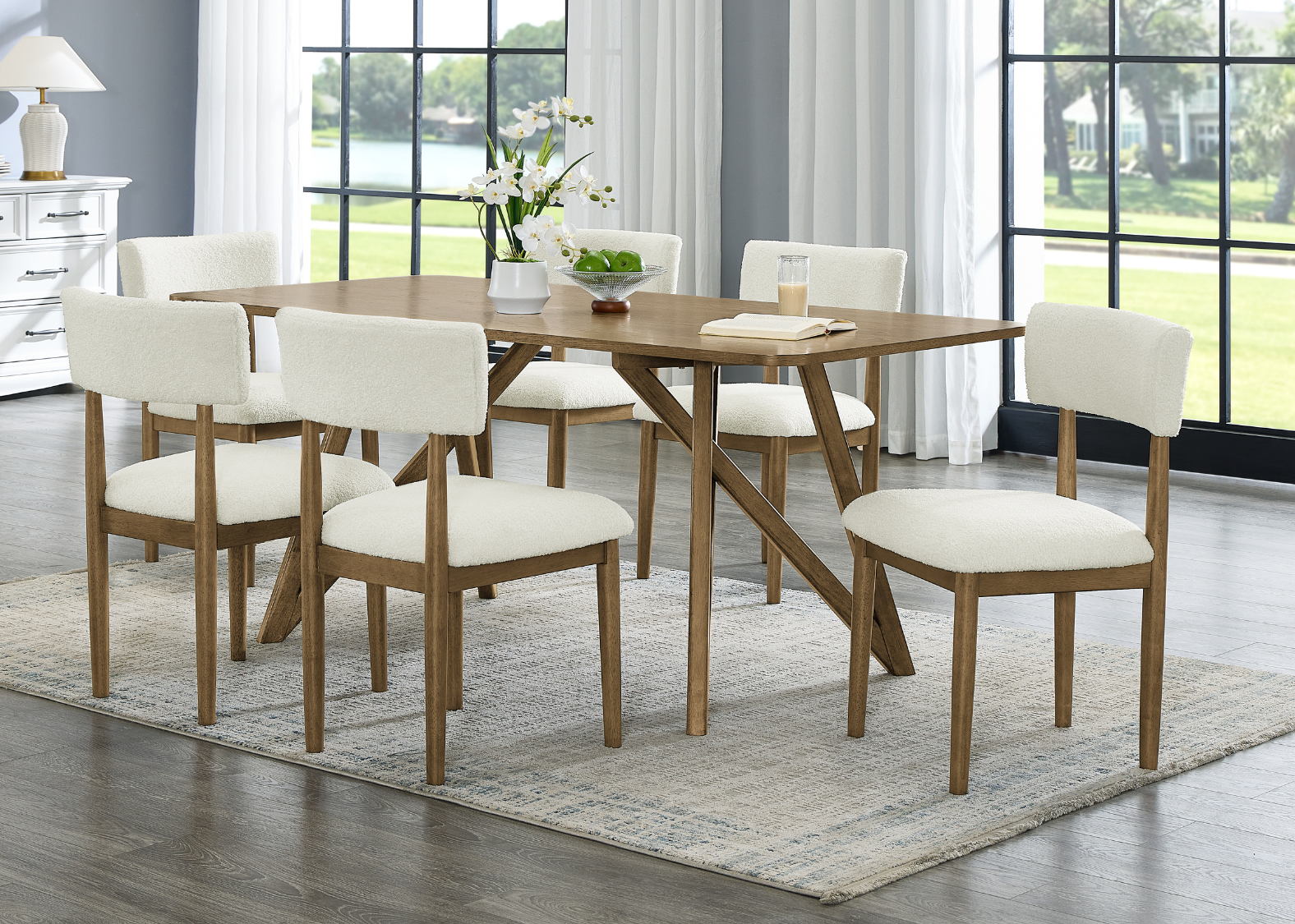 Alex Brown Dining Room Set main view dining furniture