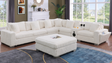 Snuggle Station Cream Reclining 6 or 7-Piece Sectional from Decor Furniture