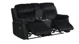 Willow Black recliner side view