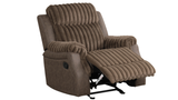 Recliner gliding mechanism close-up