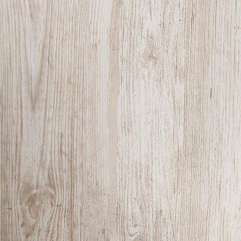 Base finish of Willowton TV stand with whitewashed texture