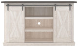 Dorrinson Two-Tone 54 Inch TV Stand front view