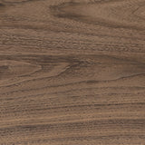 Warm brown walnut grain laminate swatch