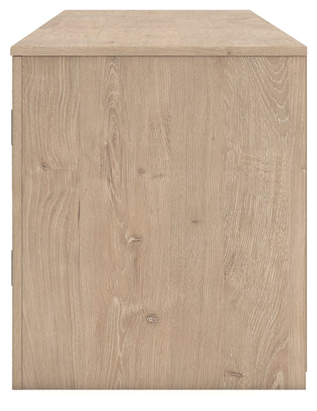 Side profile of Cayboni TV stand