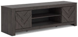 Cayboni TV Stand angled side view