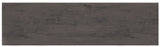 Detail of cabinetry with integrated door pulls