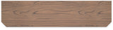 Landocken 83 inch brown and blue TV stand top view
