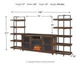 Starmore side view of pier shelf unit